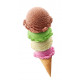 Sticker Glaces 4 boules