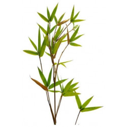 Autocollant mural Bambous feuilles