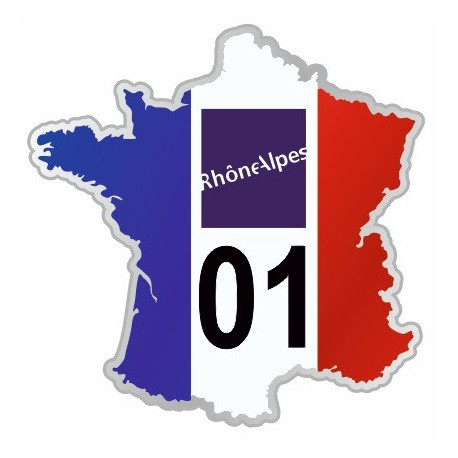Sticker département 01 Ain