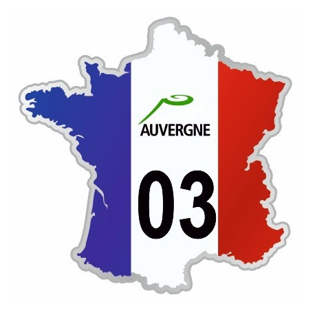 Sticker département 01 Ain