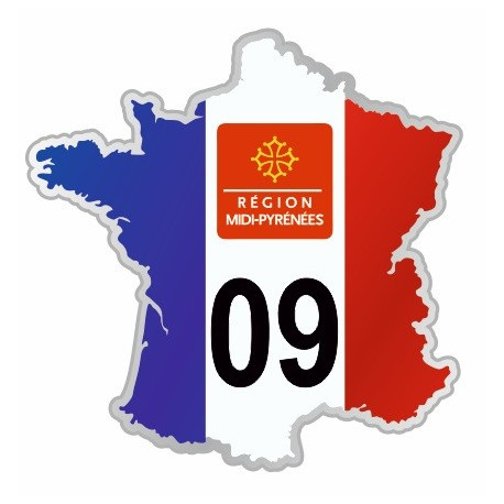 Sticker département 01 Ain