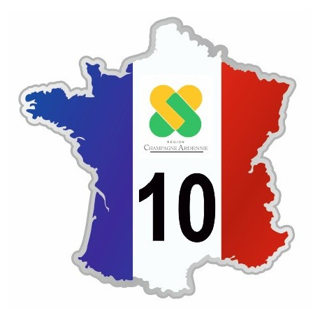 Sticker département 01 Ain