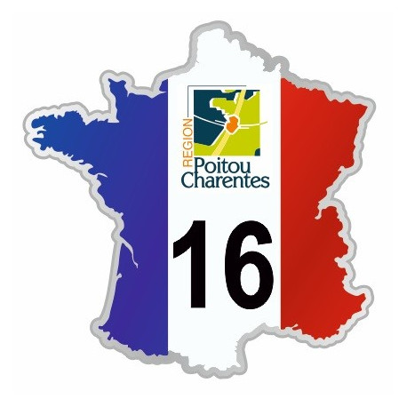 Sticker département 01 Ain