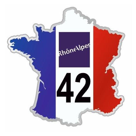Sticker département 01 Ain