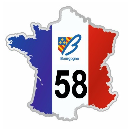 Sticker département 01 Ain