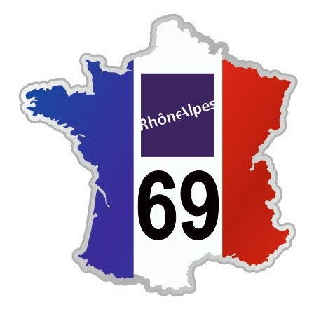 Sticker département 01 Ain