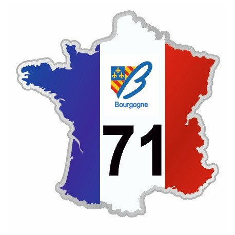 Sticker département 01 Ain