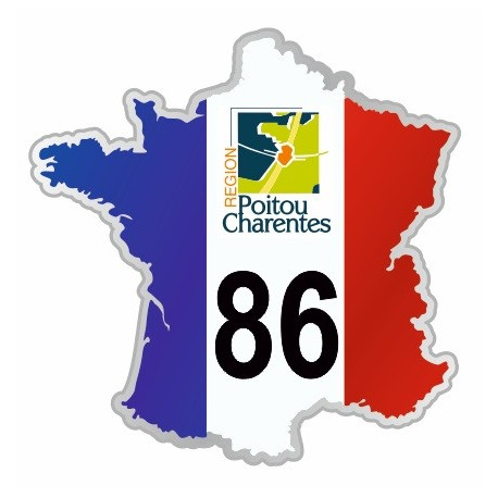 Sticker département 01 Ain