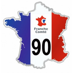 Sticker département 90 Territoire de Belfort