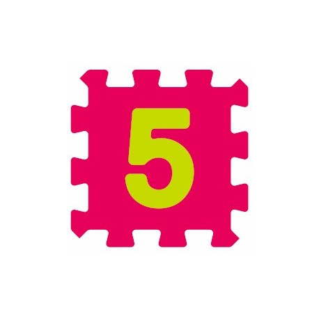 Sticker alphabet chiffre 5 cinq