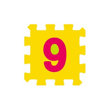 Sticker alphabet chiffre 9 neuf