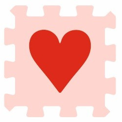 Sticker alphabet chiffre 1 un