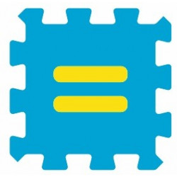 Sticker alphabet chiffre 1 un