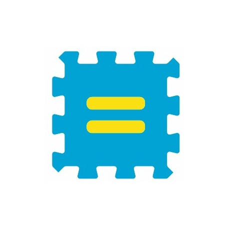 Sticker alphabet chiffre 1 un