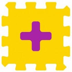 Sticker alphabet chiffre 1 un