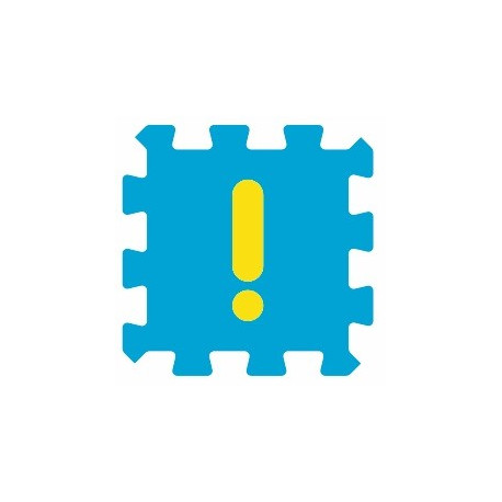 Sticker alphabet chiffre 1 un