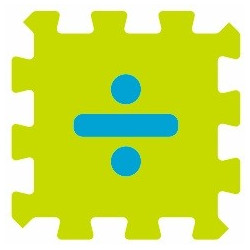 Sticker alphabet chiffre 1 un