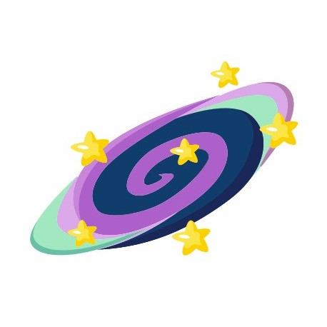 Sticker mural Galaxy