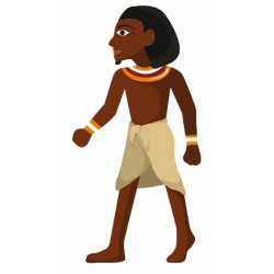 Sticker mural Egyptien