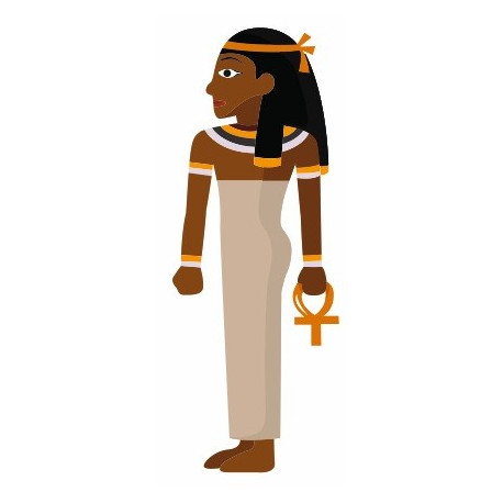 Sticker chambre egypticienne
