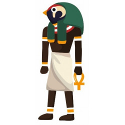 Autocollant mural egypticien