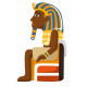 Sticker mural Pharaon Roi