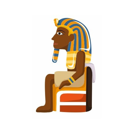 Sticker mural Pharaon Roi