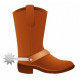 Sticker Bottes de Cowboy
