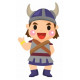 Sticker Viking junior