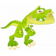 Sticker mural dinosaure chambre
