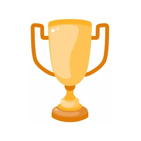 Sticker Trophée de course