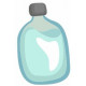 Sticker bouteille d'eau