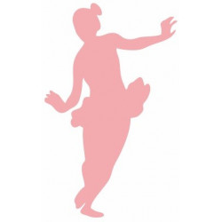 Sticker Danseuse étoiles