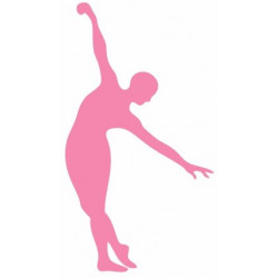 Autocollant deco Danseuse étoiles