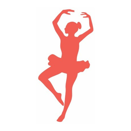 Autocollant mural Danseuse aux étoiles