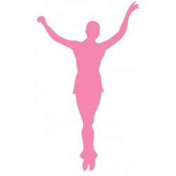 deco Sticker Danseuse étoiles