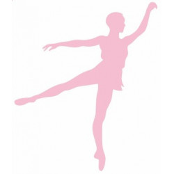 Autocollant mural Danseuse étoiles