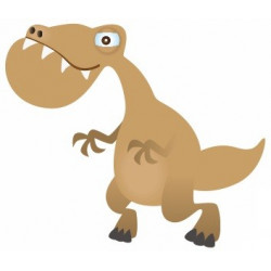 Sticker mural chambre Dinosaure