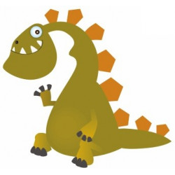 Autocollant mural Dinosaure