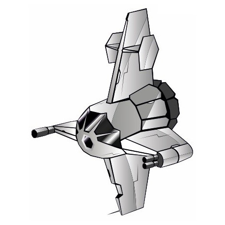 Autocollant mural Vaisseau spatial