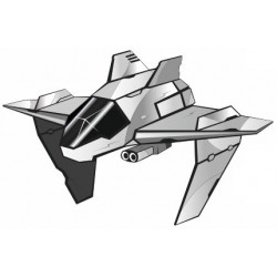 Sticker mural Vaisseau spatial