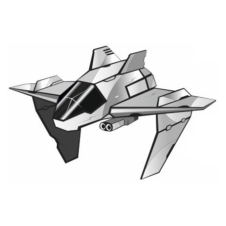 Sticker mural Vaisseau spatial