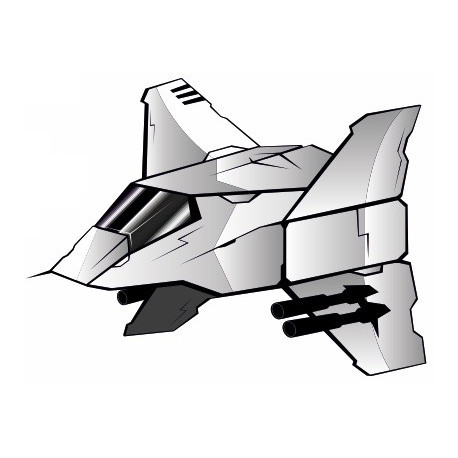 Sticker Vaisseau spatial