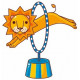 Sticker lion