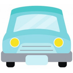 Sticker mural Voiture