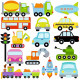 Sticker mural kit camion