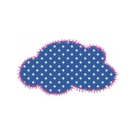 Sticker mural Nuage bleu