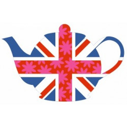 Sticker mural Theiere anglaise