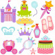 Sticker kit chateau princesse