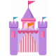 Sticker chateau princesse
